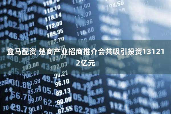 盒马配资 楚商产业招商推介会共吸引投资131212亿元