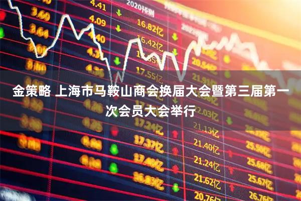 金策略 上海市马鞍山商会换届大会暨第三届第一次会员大会举行